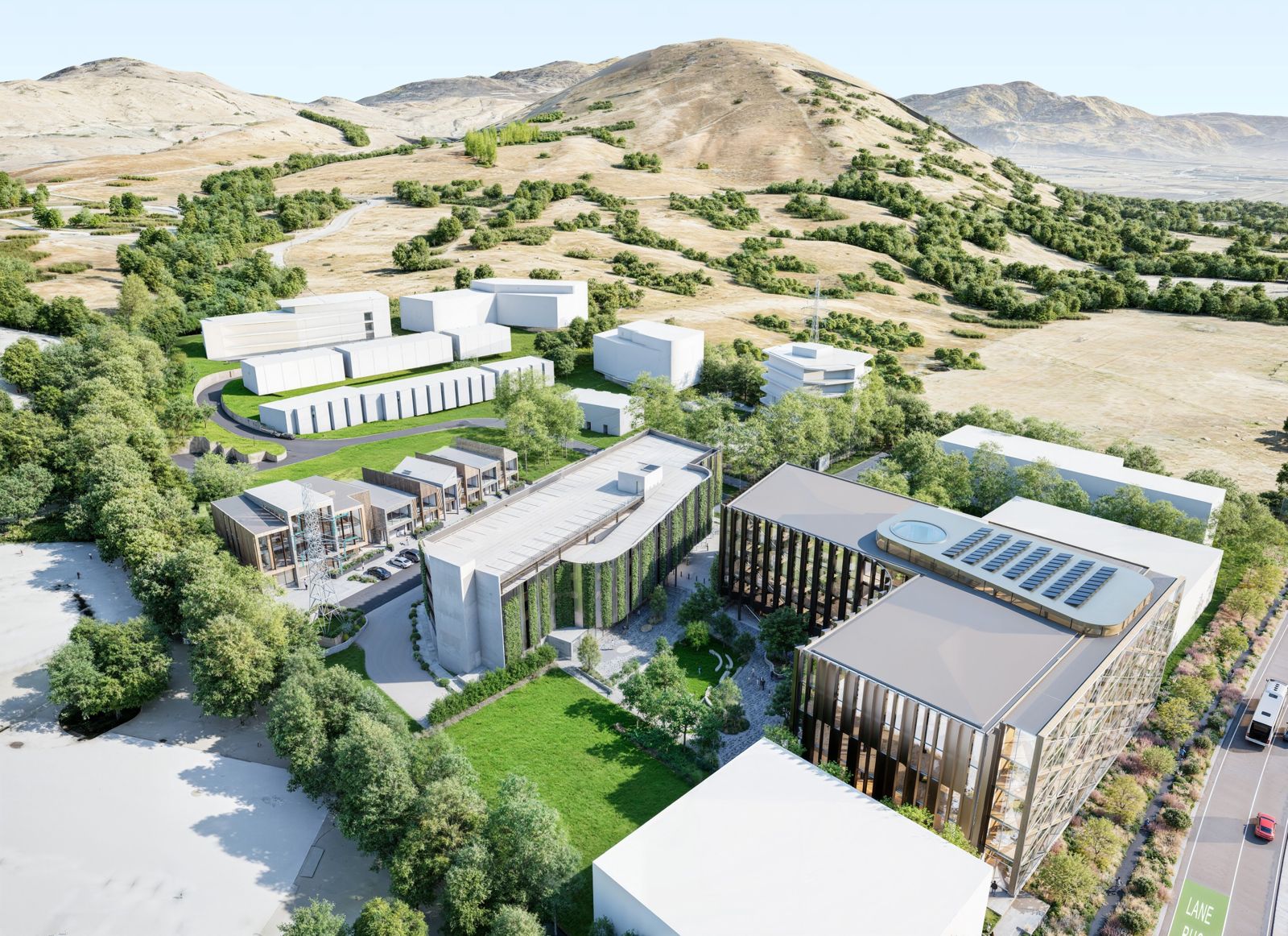 Waipuna Rise masterplan showing Residential Stage 2 & 3 location